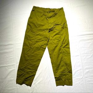 ALEX MILL olive lightweight cotton pant, 8